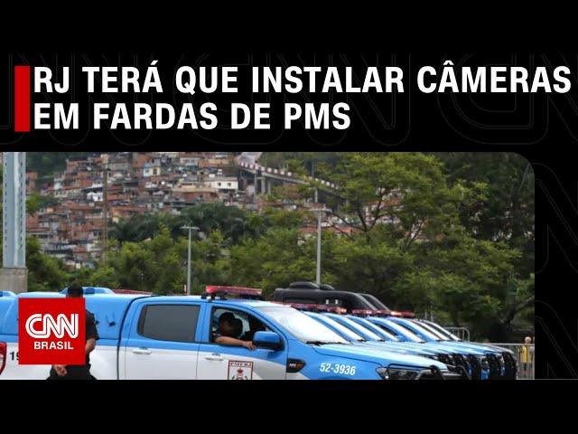 RJ terá que instalar câmeras em fardas de PMs | LIVE CNN