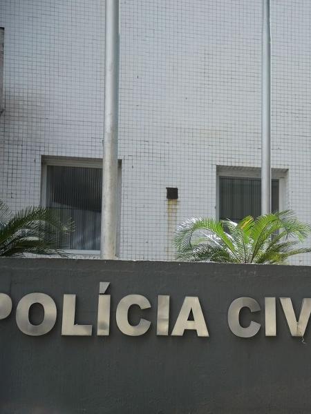 Fachada da Secretaria de Estado da Polícia Civil, no centro do Rio de Janeiro