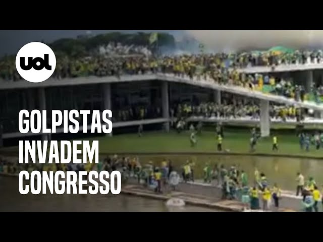 Vídeo sobre a invasão às sedes dos três Poderes