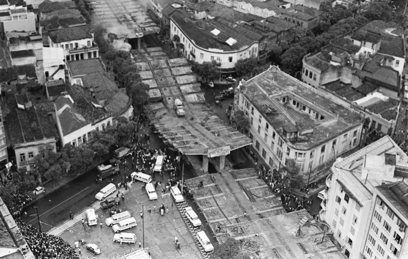 20frontin cpdoc11 1 Considerado a 'cicatriz' do Rio Comprido, Elevado Paulo de Frontin completa 50 anos em 2024