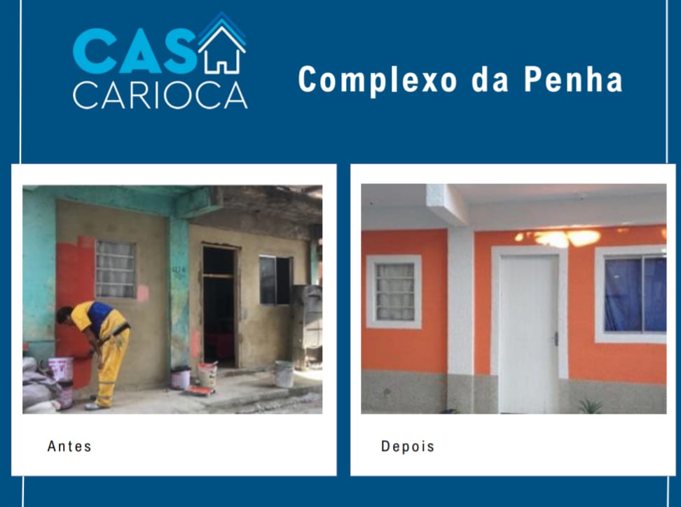 Casa Carioca Penha Programa Casa Carioca, da Prefeitura, já beneficiou mais de 23 mil pessoas