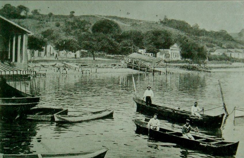 Praia do Caju em 1915 Breve história do Bairro do Caju que já foi o bairro da Corte Real Portuguesa
