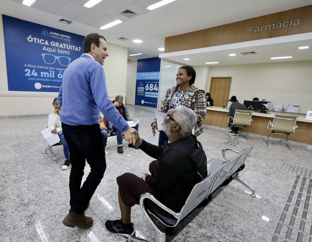 Super Centro2 Foto BETH SANTOS Eduardo Paes visita Super Centro Carioca de Saúde e anuncia novos complexos em Benfica