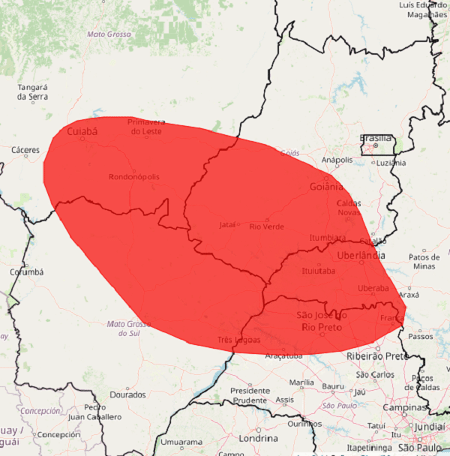 Mapa do Inmet mostra regiões onde há 'grande perigo' para a saúde devido ao tempo seco