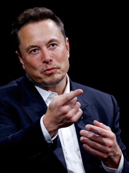 Elon Musk, CEO da SpaceX e Tesla, em participação na conferência Viva technology, realizada na França em junho de 2023