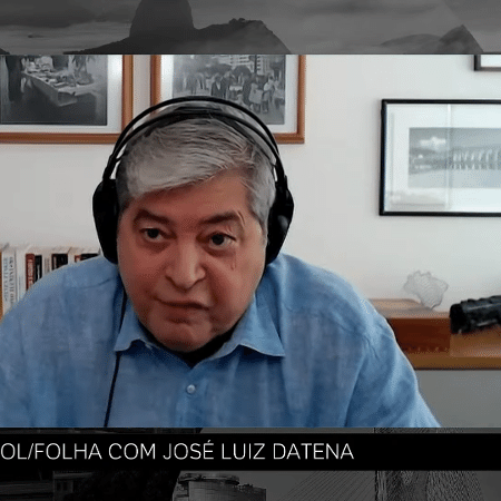 José Luiz Datena em sabatina UOL/Folha