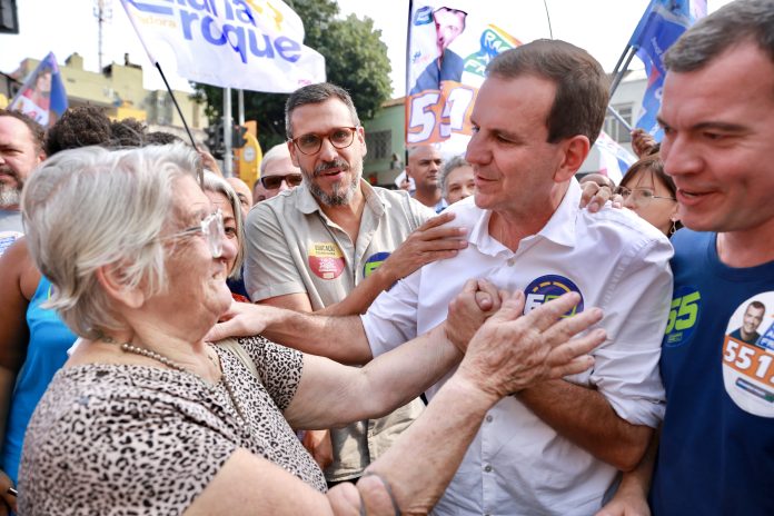 Eduardo Paes em Caminhada no Méier