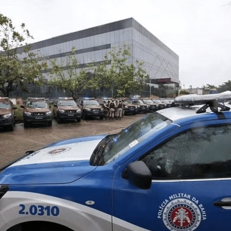 Viatura da Polícia Militar da Bahia