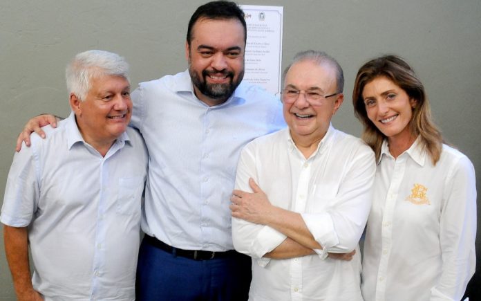 Cláudio Ferreti, Cláudio Castro, Fernando Jordão e Célia Jordão