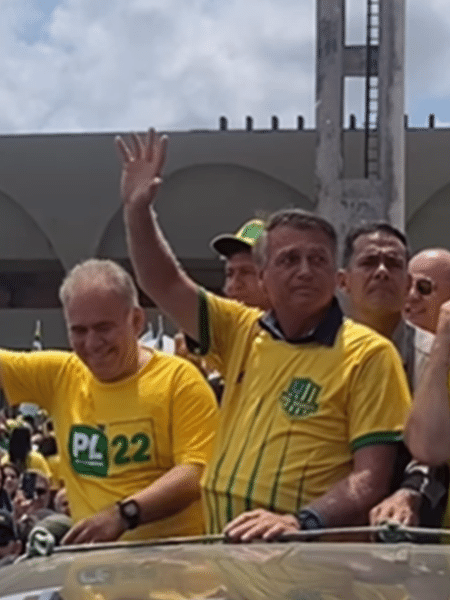 Bolsonaro participou de agenda de campanha de Marcelo Queiroga em João Pessoa