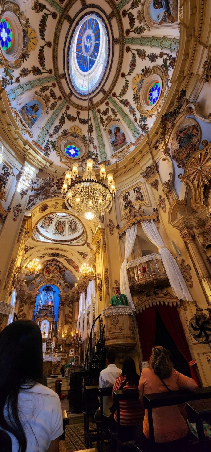 Interior da Igreja da Lapa dos Mercadores - Divulgação