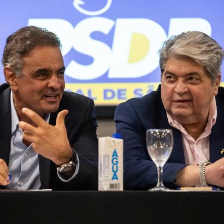 PSDB divulgou nota assinada por Aécio Neves após Datena declarar voto em Boulos