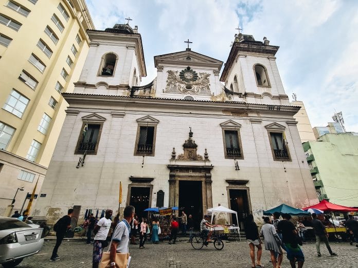 Imperial Irmandade Nossa Senhora do Rosário e São Benedito dos Homens Pretos, no Centro | Foto: Rafa Pereira - Diário do Rio